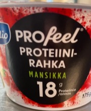 Valio Profeel Proteiini-Rahka Mansikka